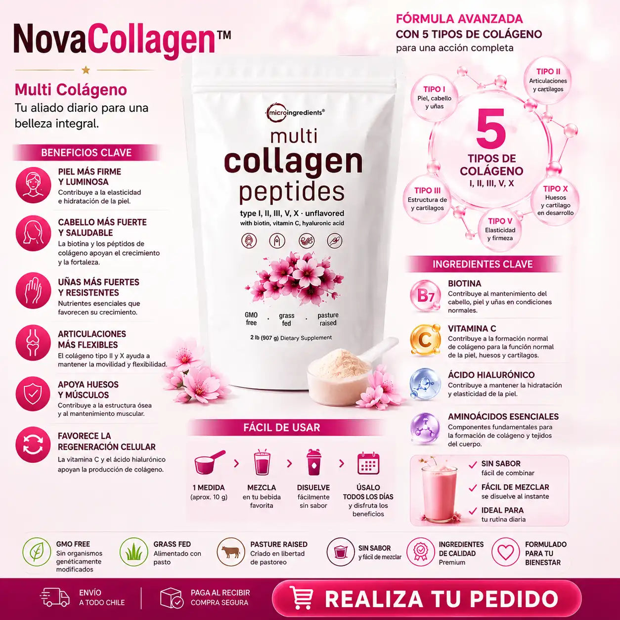 NovaCollagen™ La Formula de la Belleza